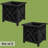  Lattice Planter Box 2-Pack, Black-367224043