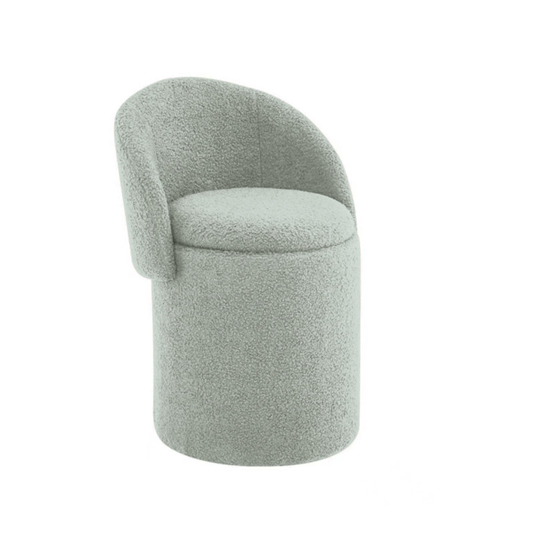 Manufactured Wood Accent Stool, Green