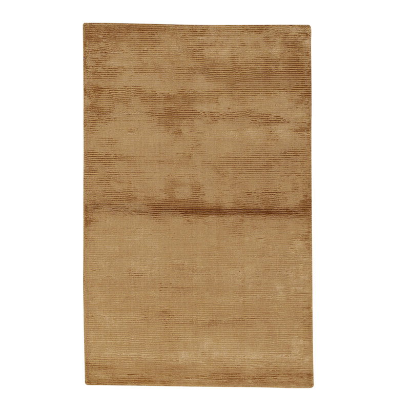 Hand-Knotted High-Quality Rust Area Rug
