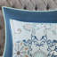 Literie en coton bleu très grand réversible