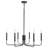 Roxsanne 6 Light Dimmable Classic / Traditional Chandelier Rustic Linear Candle-Style Kitchen Island Light Fixture-364436818-400281903