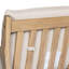 Ensemble de fauteuils d'extérieur contemporains en bois d'acacia avec coussins moelleux