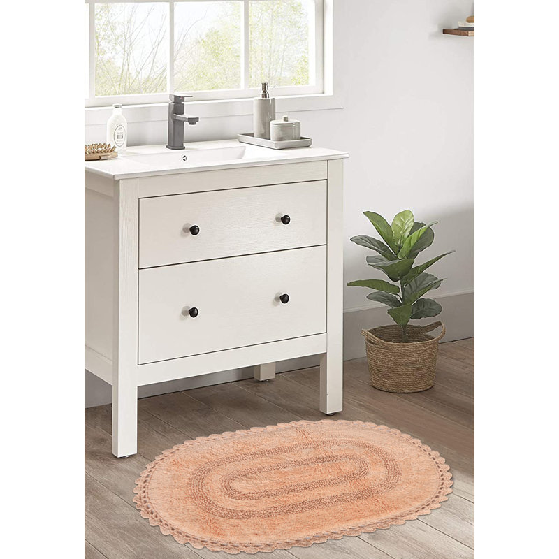 Tapis pour salle de bain Akiera Luna, Pêche