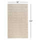 Kline Jute and PET Rug Without Backing Cream