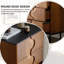 Commode 4 tiroirs 23,62 po Mid-Century