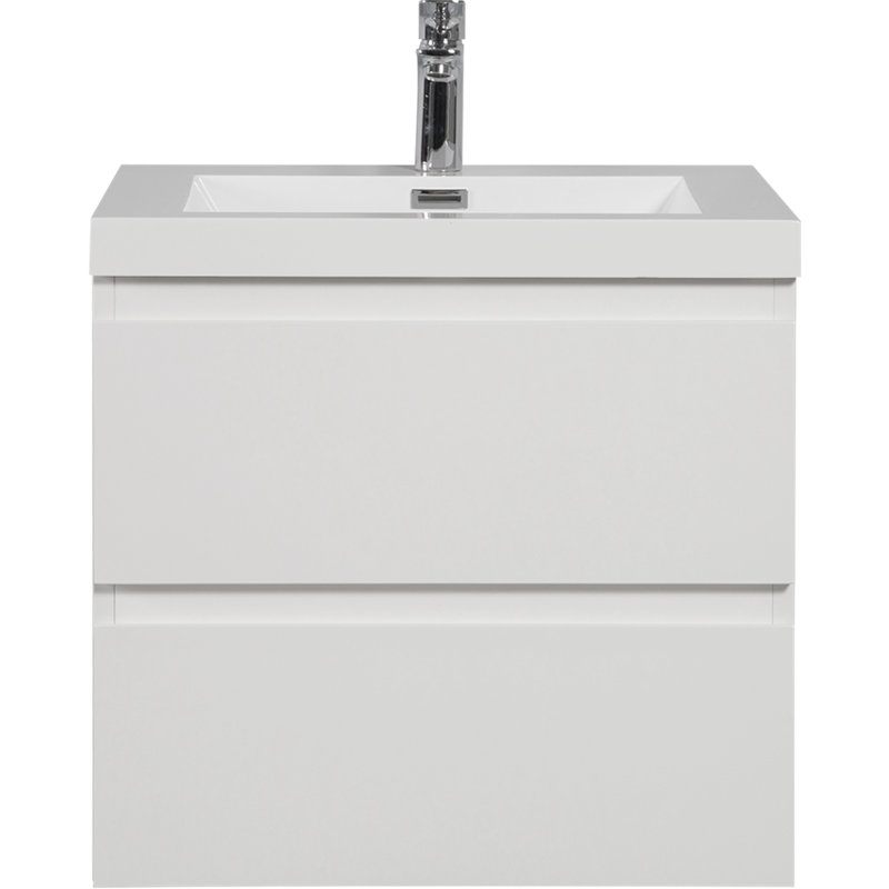 Ensemble de meuble-lavabo simple avec plateau 29,53 Aredale