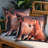 Nahua Throw Pillow