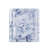 Printed Satin Blue 100% Satin Marble Wrinkle Resistant 4-Piece King Sheet Set-111014620-111014623