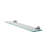 Worcester Wall Mounted Glass Shelf with Traditional Chrome Brackets 60cm