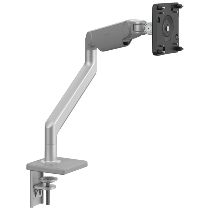 Height Adjustable Universal Desk Mount, Silver