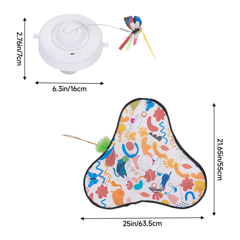 Rechargeable Interactive Cat Toy