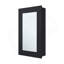 Pharmacie avec miroir inclus Parks, noir-799491183