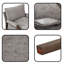Fauteuil d'appoint en velours-1884210487