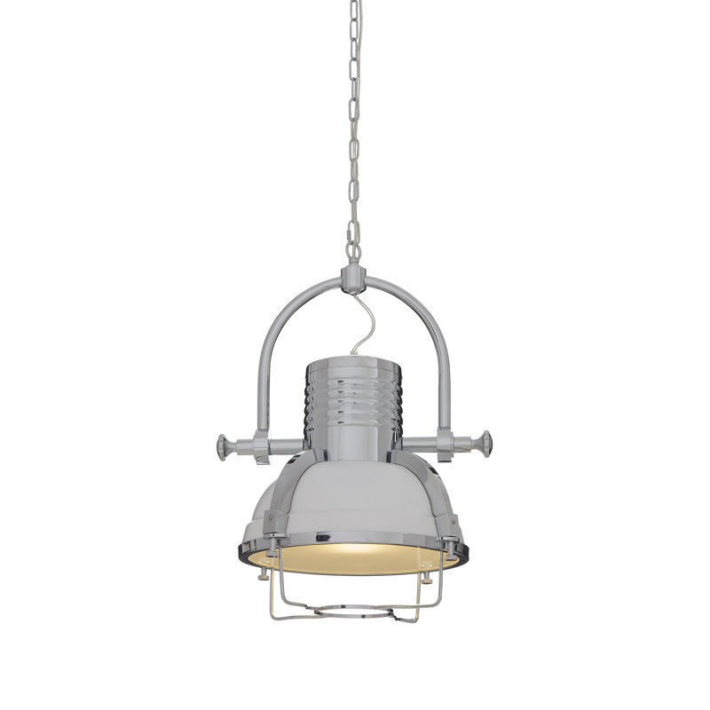 Adelia 1 - Light Chrome Dome Pendant