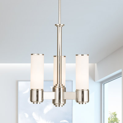 Baleria 3 - Light Dimmable LED Classic / Traditional Chandelier