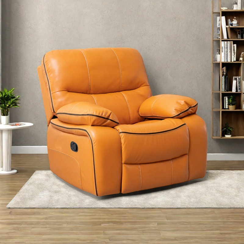 Fashionable and comfortable lounge chair, Orange