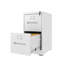 Classeur vertical à 2 tiroirs avec serrure verticale en métal pour bureau, format A4 légal / lettre-120691160