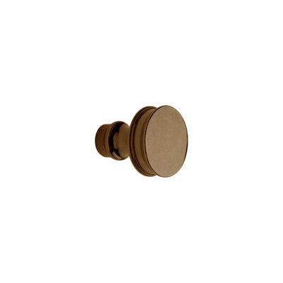 Carriage Bronze Round Knob