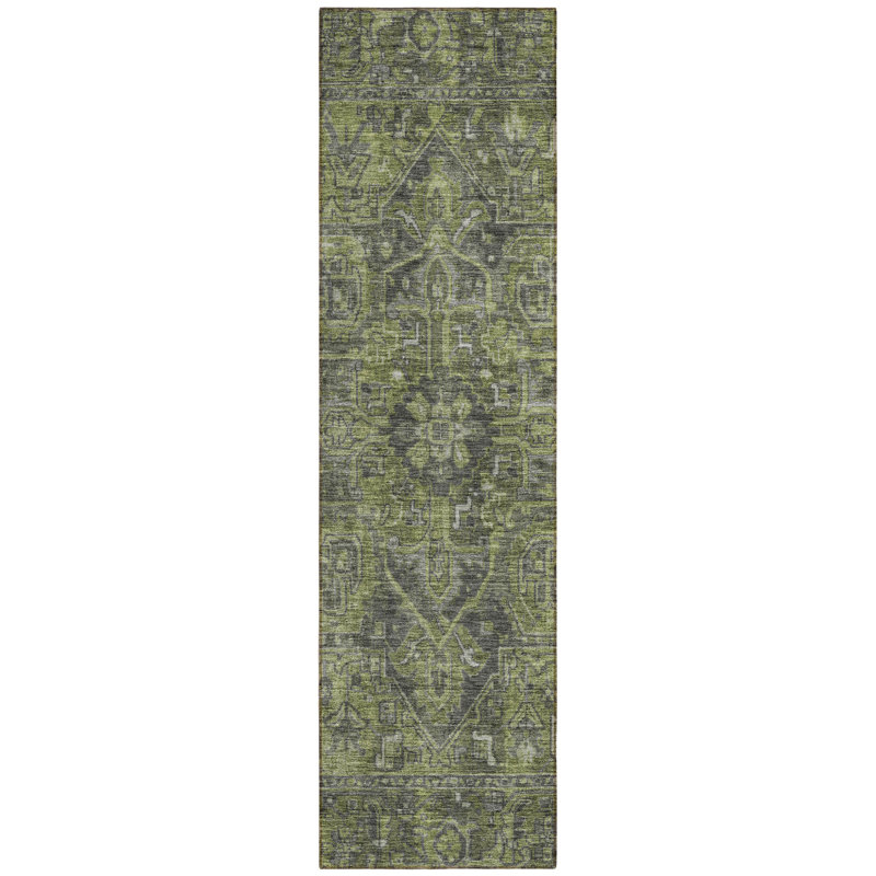 Tapis de couloir d'extérieur 8 po Moss