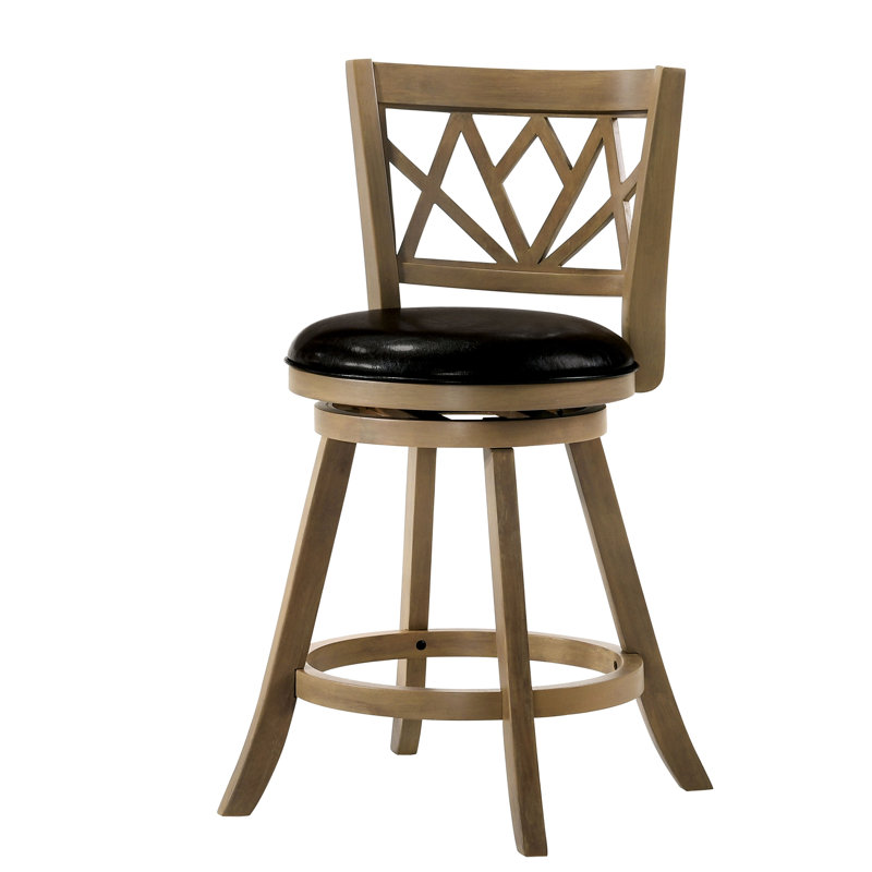 Tabouret de bar Rickey, Érable, Tabouret de comptoir (siège d'une hauteur de 24,6