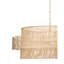 Luminaire suspendu cylindrique 2 lumières Abijah