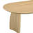 Amber Oval Solid Wood Dining Set-662667223-664661314