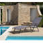 Chaise longue simple 70,9 po Flarrie-108418650