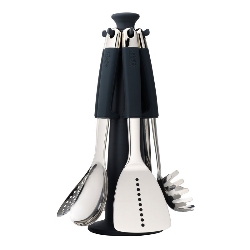 Elevate Stainless Steel 6-Piece Kitchen Utensil Set
