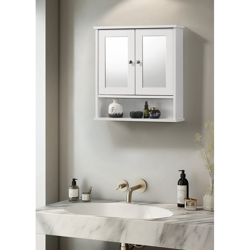 Dianna Bathroom Cabinet, White