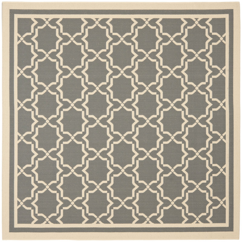 Dirks Performance Geometric Rug, Square 5'3"