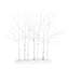 2Ft. Pre-Lit Artificial White Birch Centerpiece With 84 LED Lights