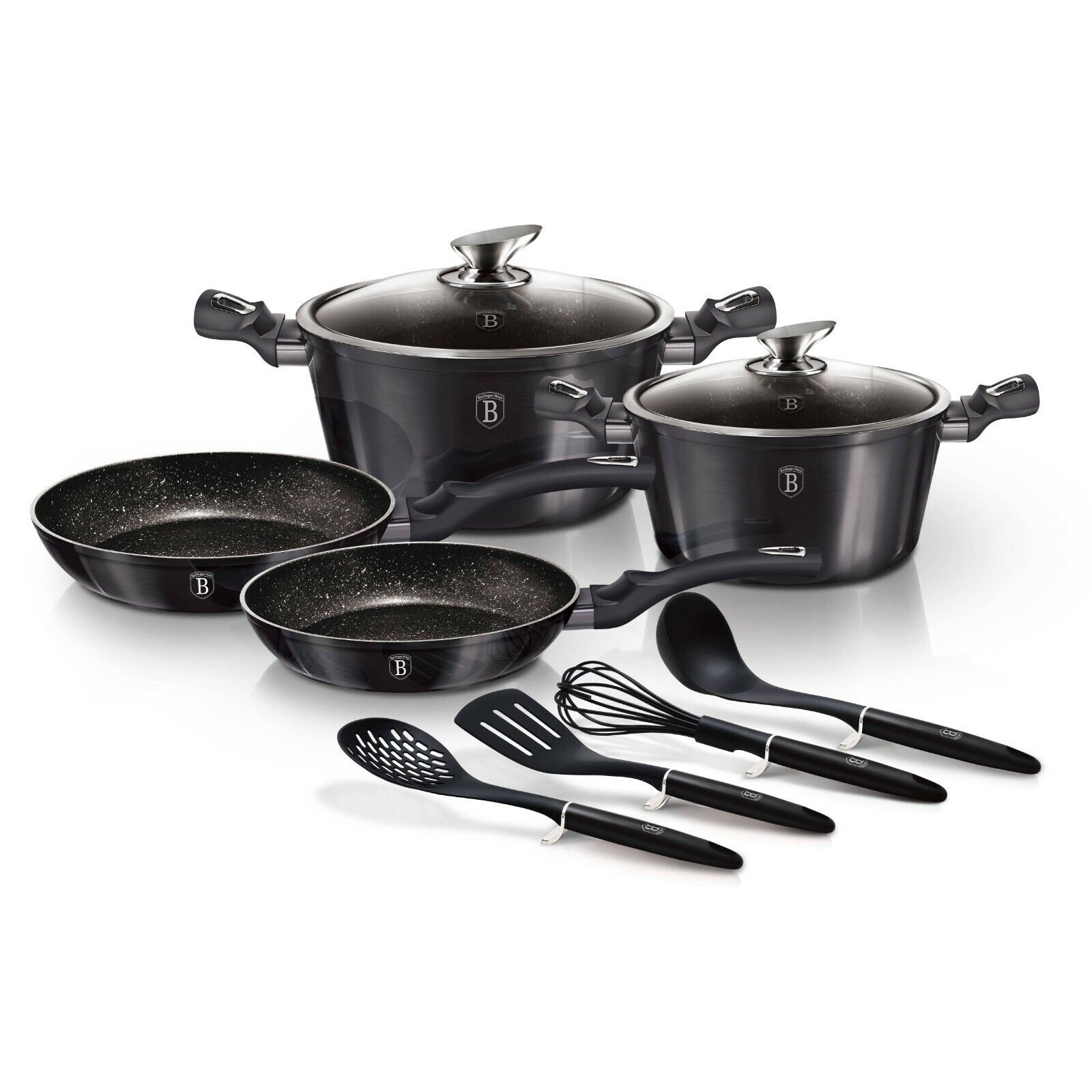 Berlinger Haus 10 Piece Aluminum Non Stick Cookware Set | Wayfair.co.uk