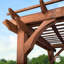 Solid Wood Pergola-98281096