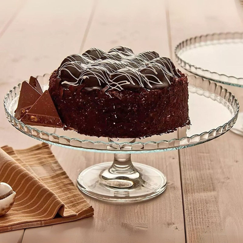 Venture Glass Cake Stand