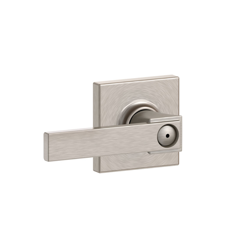 Northbrook Lever with Collins Trim Bed and Bath Lock