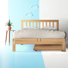 Solid Wood Slat Bed