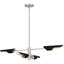 Gowanda 4-Light Brushed Nickel Island Light-98691637