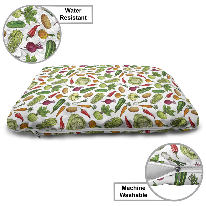 Multicolore, lit pour animal de compagnie Ambesonne