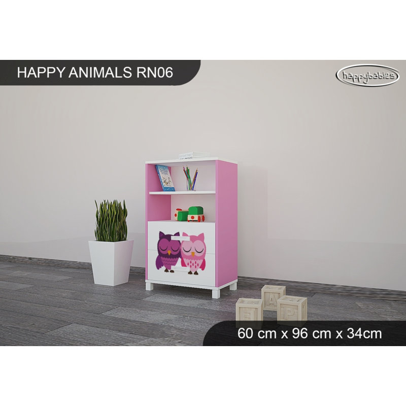 60cm W Kids Cube, Pink