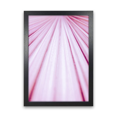 Pink Palm Leaf by Victoria Frost - Print