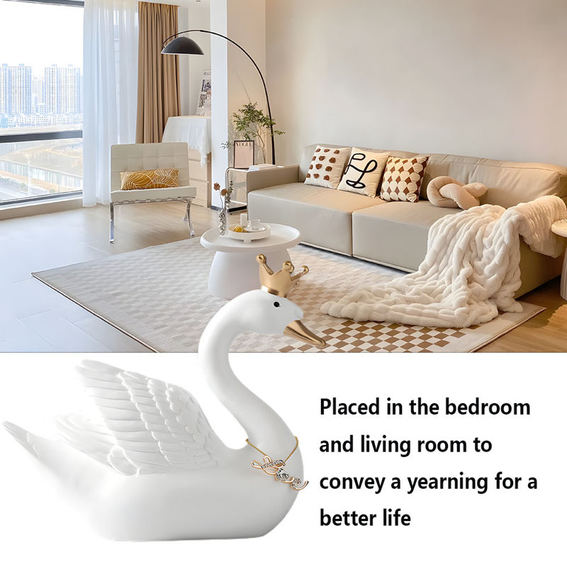 Objet de décoration Kayra, Blanc