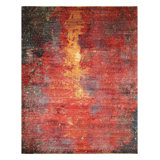 Hand Woven Wool Area Rug