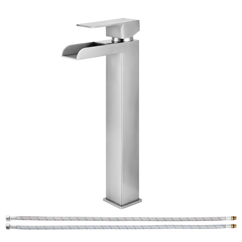 Single-Hole Single-handle Bathroom Faucet, Brushed Nickel
