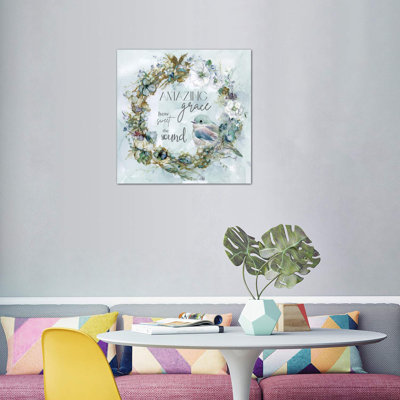 Amazing Grace 1 Piece Wrapped Canvas Painting