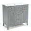 Meuble-lavabo 36 po avec lavabo Pelaga