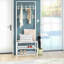 Iron Hall Tree with Shoe Storage-51273041