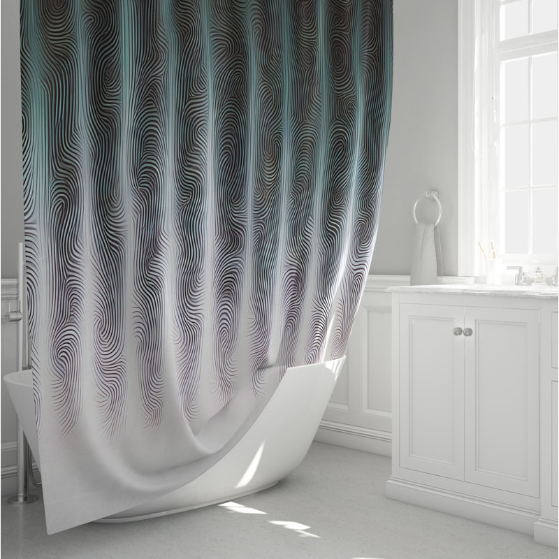 Rideau de douche Crestview, H 72 po x l 70 po