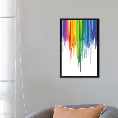Rainbow Gay Pride - Print on Canvas
