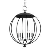 Wesley 6 - Light Chandelier