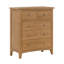 Brackman Oak 2 Over 3 Chest